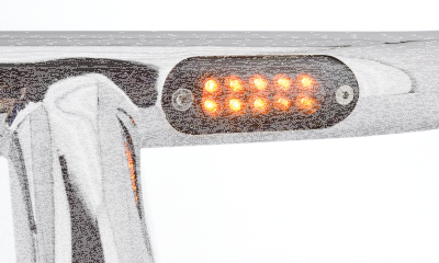 GZP CHR 6" T-Bar TBW smoke LED marker lg (ES)