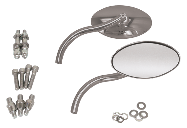 GZP Mirror set A Merlins  cateye, L+ (ES)