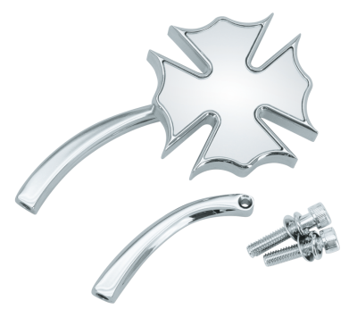 GZP Chrome Royal mirror w/curved stem (ES)