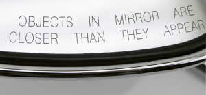 GZP Chrome Diamondback mirror right stee