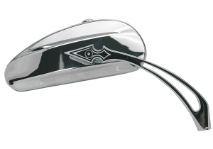 GZP Chrome Custom slimline mirror Rig