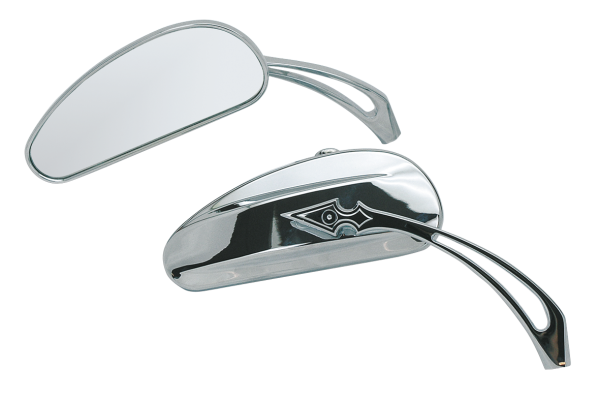 GZP Chrome Custom slimline mirror Lef (ES)