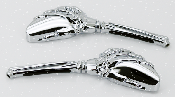 GZP Chrome mini reaper mirror set (ES)