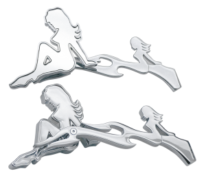 GZP Mistress mirror set w/mermaid/flame (ES)