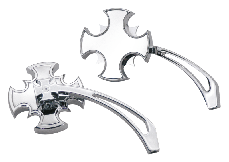 GZP Crossblade mirrors w/maltese spear s (ES)