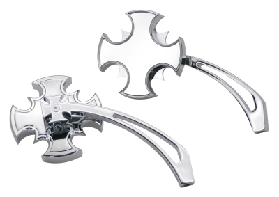 GZP Crossblade mirrors w/maltese spear s (ES)