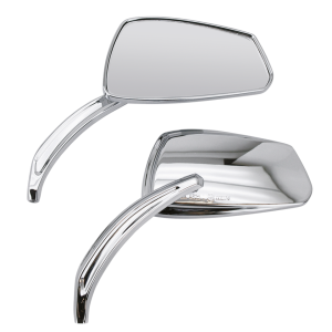 GZP Chrome Viper mirror set w/forged ste (ES)