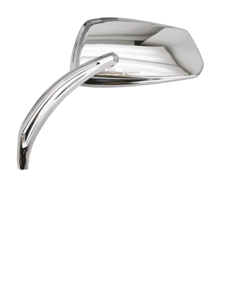 GZP Chrome Viper mirror set w/forged ste (ES)