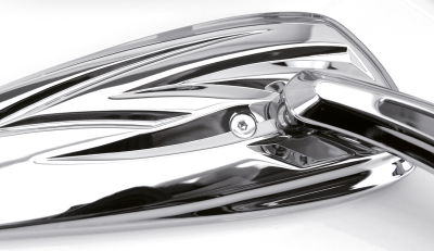 GZP Custom Harpoon mirror set chrome