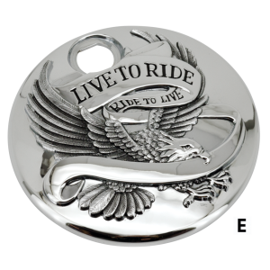 GZP Chr L2Ride fuel door FLH/T92-07