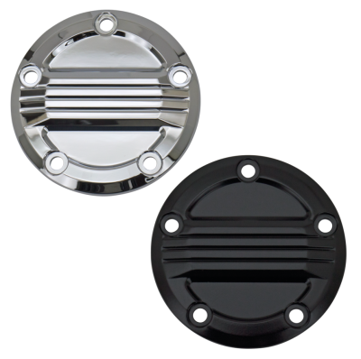 GZP Chr Airfoil 5-hole Timer cover (ES)