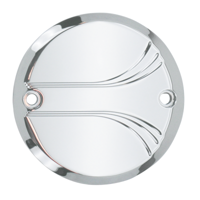 GZP Chrome billet timer cover Crested 2- (ES)