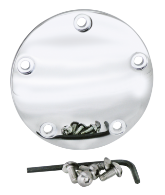 GZP Chrome domed point cover 5 hole