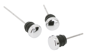 GZP Chrome oil tank plug w/ 4-1/8" dipst (ES)