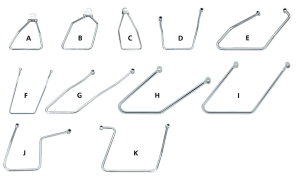 GZP Saddlebag supports XL82-93 (ES)