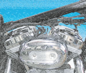 GZP Chrome rocker box kit XL04-up f/1 cy (ES)