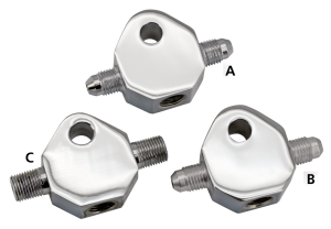 GZP Chr.Brake Tee center hole 1/8" - 27 (ES)