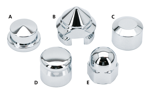 GZP Set/4 Magnetic Flared Headbolt cover (ES)