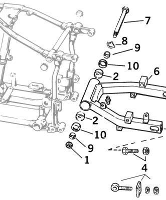 GZP Axle Adjuster bolts BT36-up 3/8-24x3 (ES)