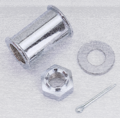 GZP chrome front axle hardware BT36-48 (ES)