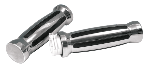 GZP Inlay Millennium grip set Chrome (ES)