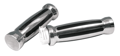 GZP Inlay Millennium grip set Chrome (ES)