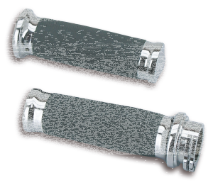 GZP Chrome/rubber CNC Tornado grip se (ES)