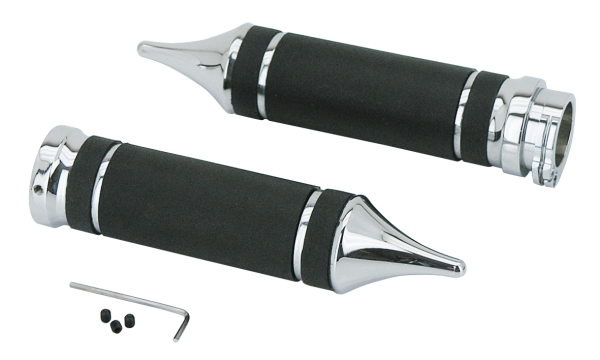 GZP Chrome Gladiator grip set (ES)