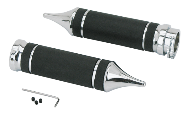 GZP Chrome Gladiator grip set (ES)
