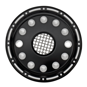 GZP Outlaw Blk/cut sprocket cvr XL04-up (ES)