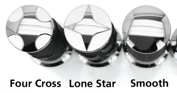 GZP Chrome 4-Cross T-II Passengerfootpeg (ES)
