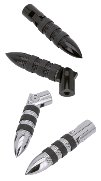 GZP black Magnum pegs w/mounts 3/8"UNC (ES)