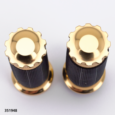 GZP Bronzed Turbo TBW gripset black rubb (ES)