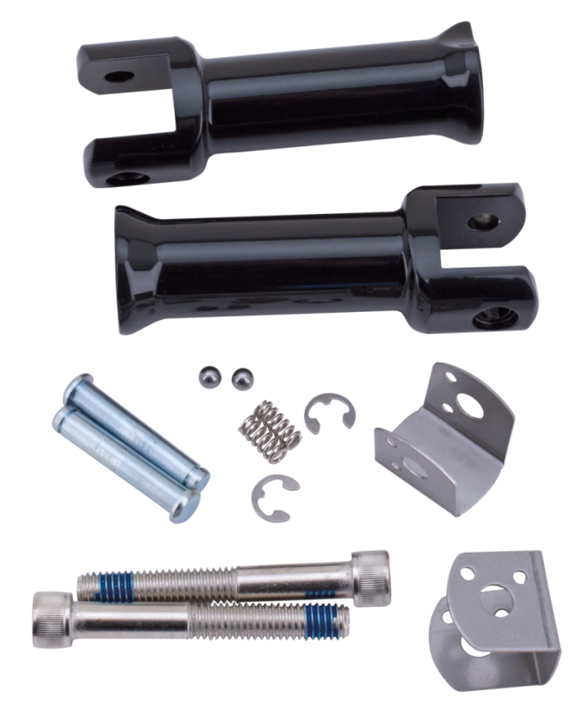 GZP Blk ST18-up passenger peg mountkit (ES)
