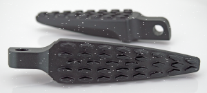 GZP Argyle straight footpegs matt Blk SP (ES)