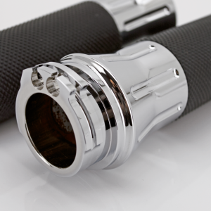 GZP Chrome Cobra grip set
