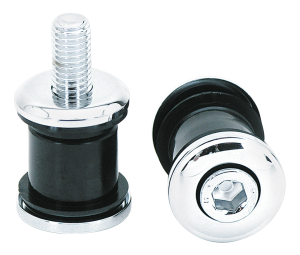 GZP Flush mount black/chrome h/b damper