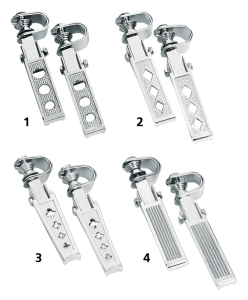 GZP Folding custom pegs W/clamp Holly (ES)