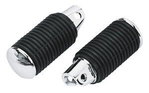 GZP Rider pegs H-D XL/FX with chrome (ES)