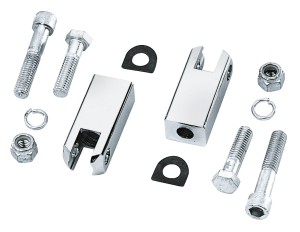 GZP Pass. peg mounts chrome pair XL86-03 (ES)