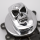 GZP Chr skull ignition switch F*ST96-10