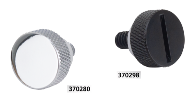 GZP Chr Ezy seat screw + washer 1/4-28