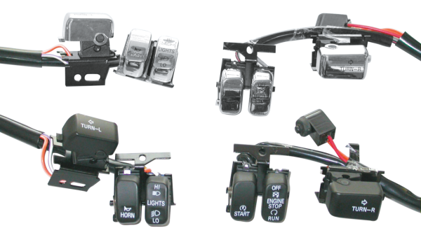 GZP Chr h/b switch kit 96-06 int.symbols (ES)