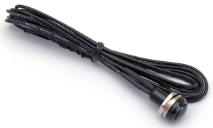 GZP Blk Mini push button switch 5/16 UNF