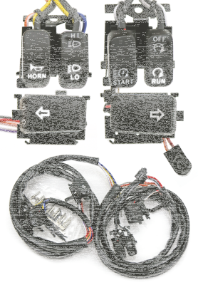 GZP Chr LED switchkit Softail+Dyna 07up (ES)