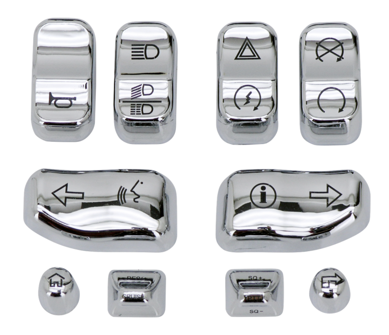 GZP Chr switch cap kit FLH/T14-15 (ES)