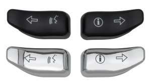 GZP Chr turn switch extnsions FLH/T14-up (ES)