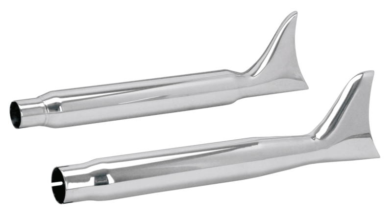 GZP Fishtail muffler uni 1.5" & 1.75" (ES)