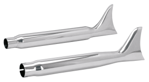 GZP Fishtail muffler uni 1.5" & 1.75"