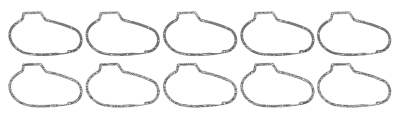 5pck primary gasket XL67-76 0,8mm (ES)